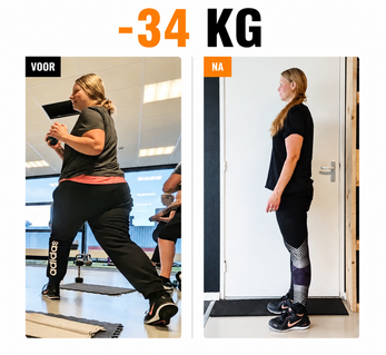 Resultaten Fit Up leden afvallen na 40