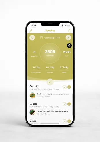Voedingscoach app Fit Up Leiderdorp