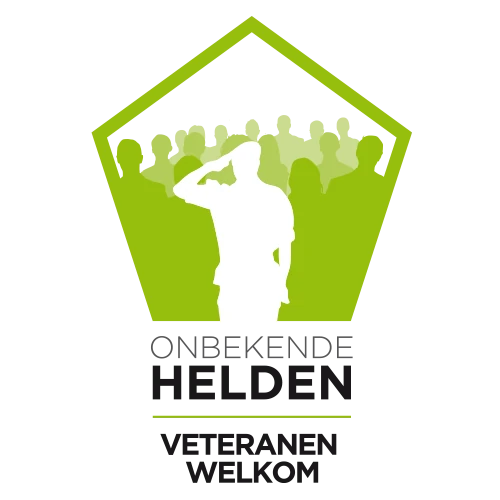 Onbekende Helden sticker: Veteranen Welkom